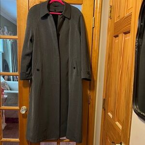 Utex Dark Gray Women's Trench Coat